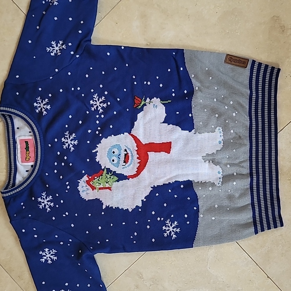 Tipsy Elves Abominable Snowman Winter Sweater